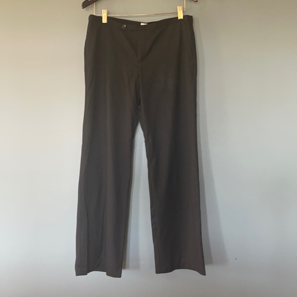 Old Navy black wide-leg, lined dress pants